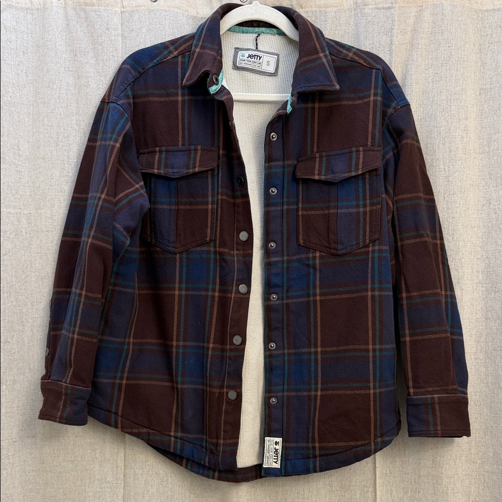 Jetty Plaid Flannel Shirt/Jacket